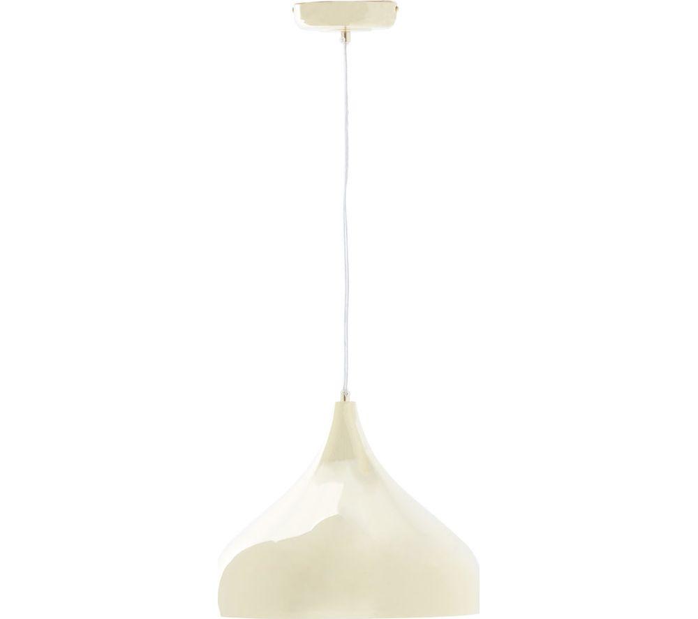 Image of INTERIORS by Premier Leni 31.5 cm Pendant Ceiling Light - Gold