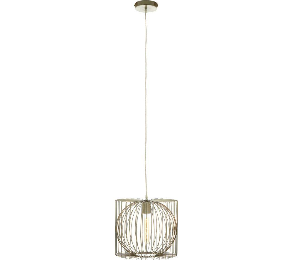 INTERIORS by Premier Aselo Pendant Ceiling Light - Silver