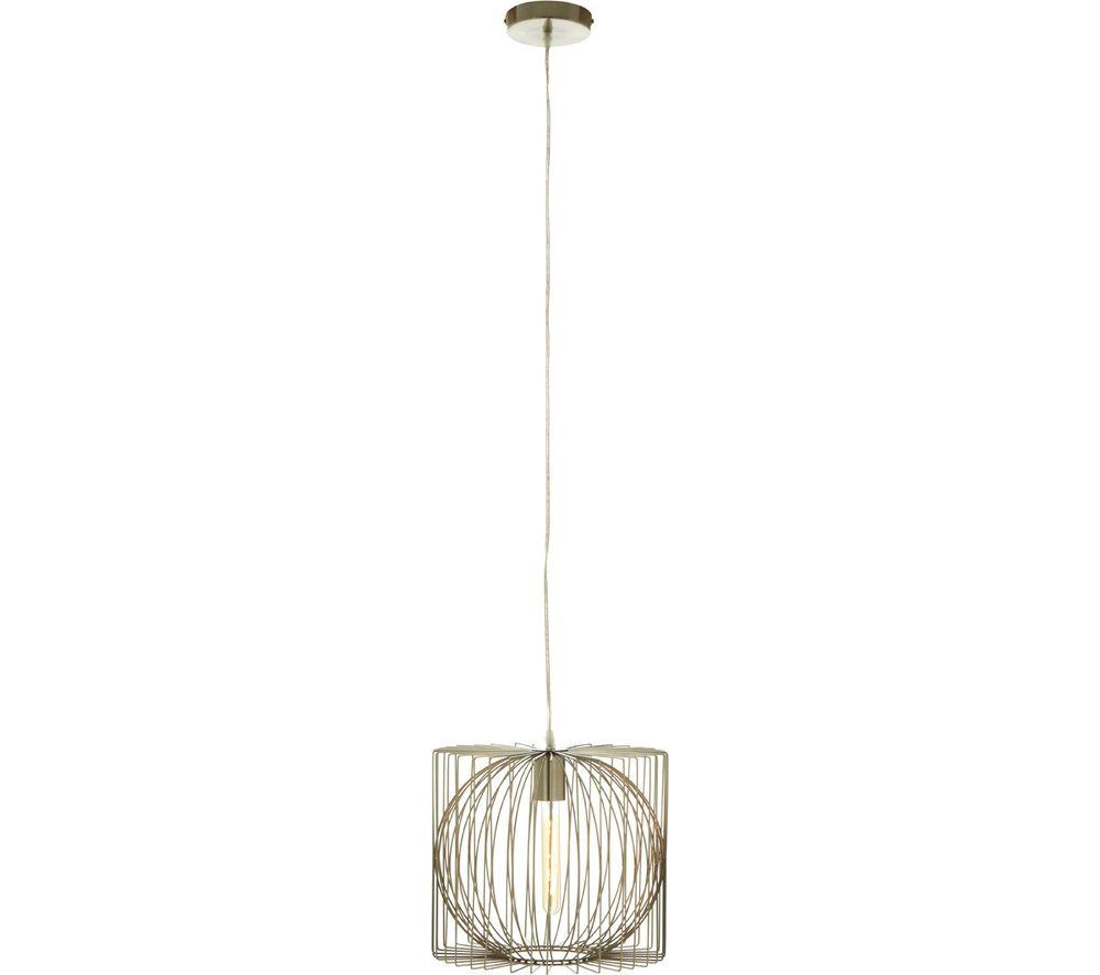 Image of INTERIORS by Premier Aselo Pendant Ceiling Light - Silver