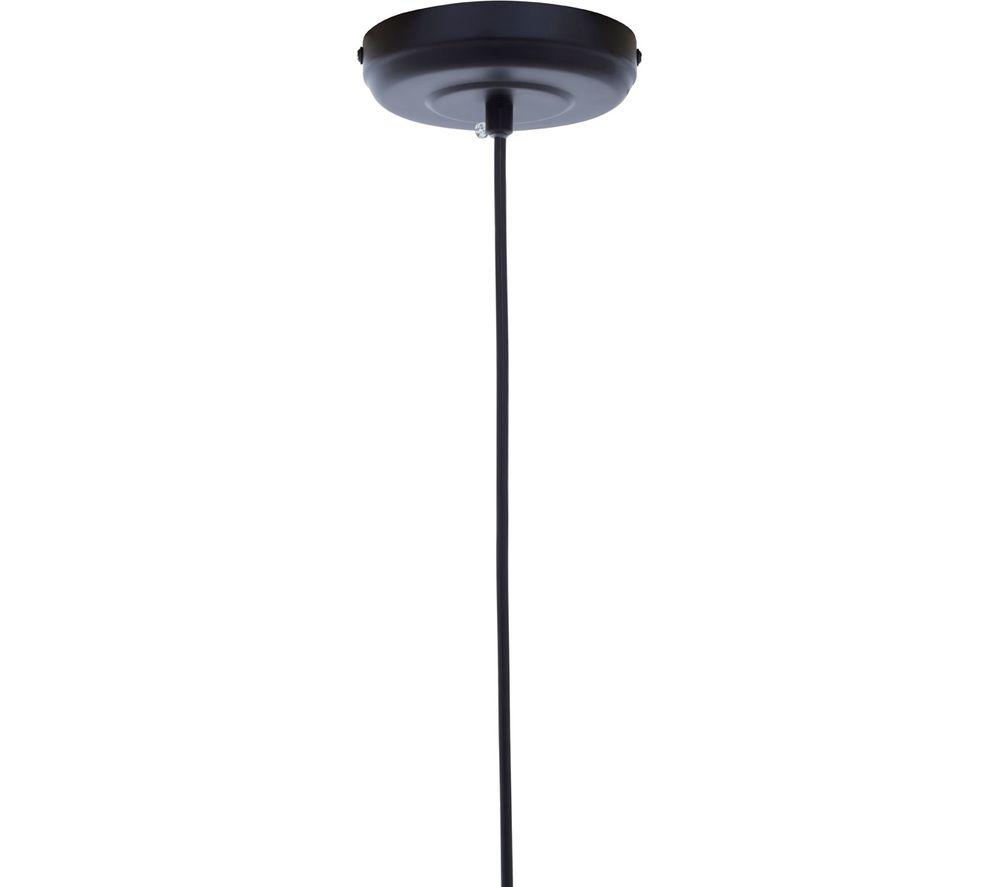 INTERIORS by Premier Lagona 6 Pendant Ceiling Light - Black image number 2 of 5