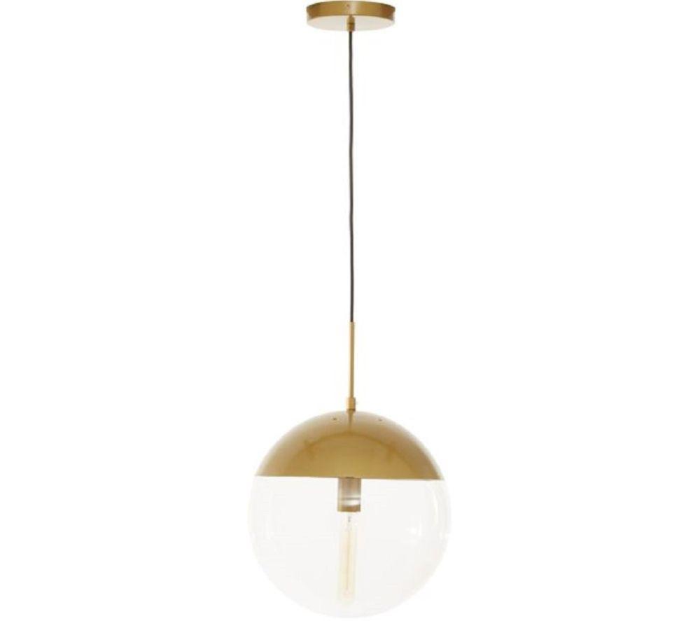 Image of INTERIORS by Premier Revive Pendant Ceiling Light - Gold