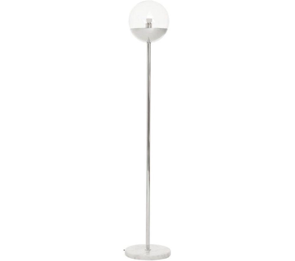 Image of INTERIORS by Premier Revive Metal Floor Lamp - Chrome