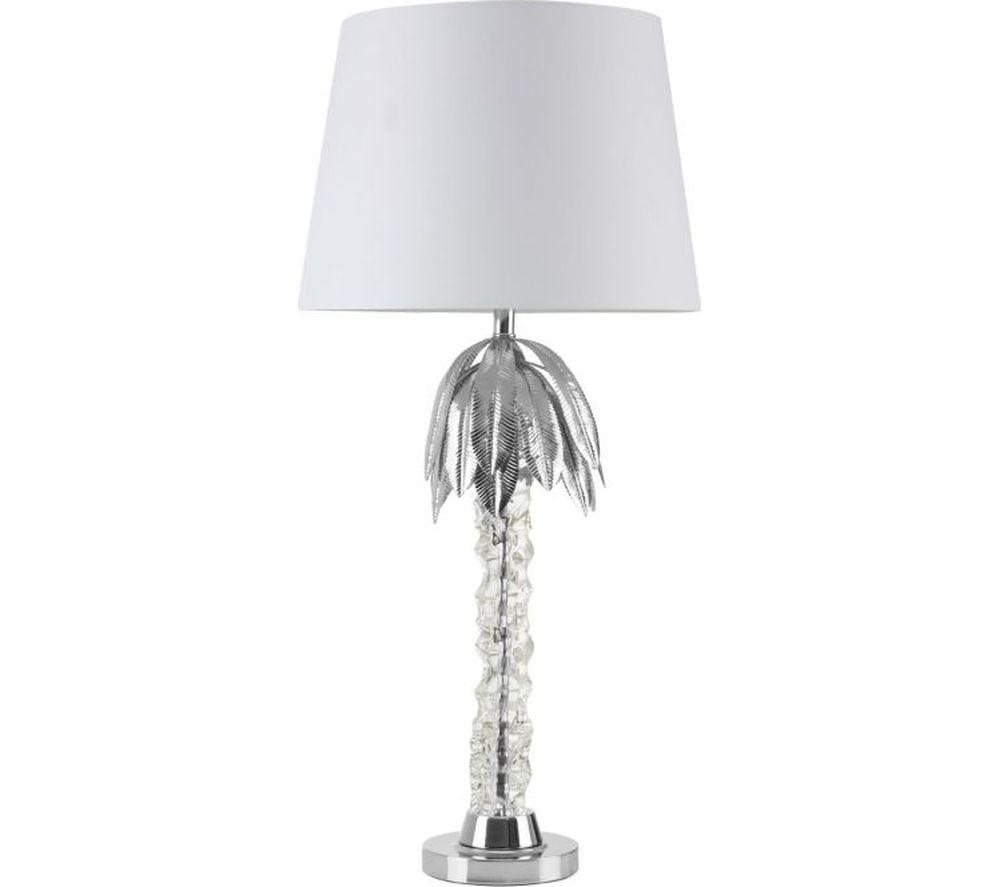 INTERIORS by Premier Halm Table Lamp - Silver
