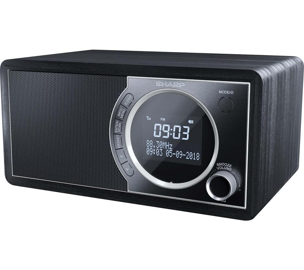 SHARP DR-450 BK DAB+/FM Bluetooth Radio - Black image number 3 of 4