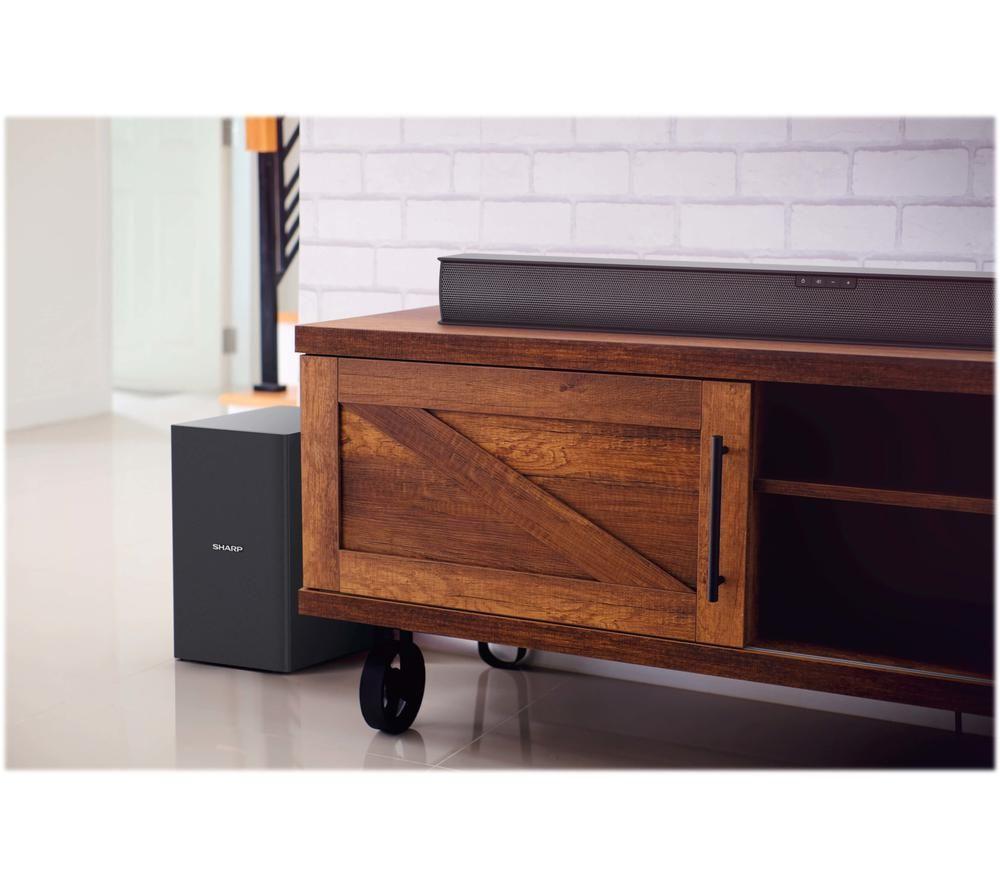 SHARP HT-SBW182 2.1 Wireless Sound Bar image number 6 of 6