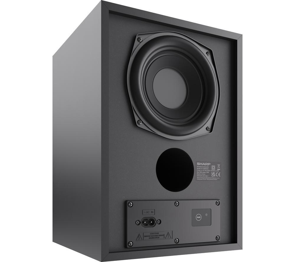 SHARP HT-SBW202 2.1 Wireless Sound Bar image number 12 of 12