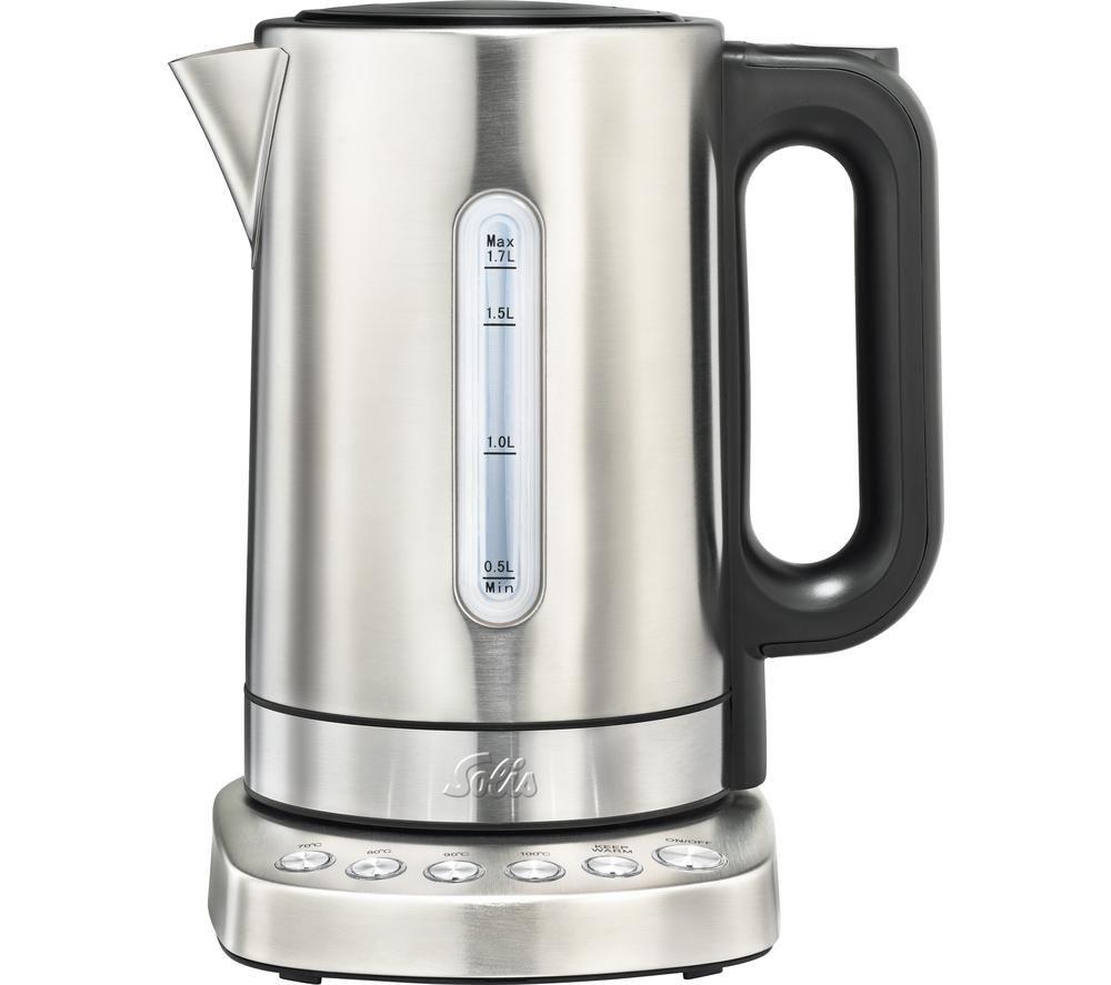 Buy SOLIS Vario Temp 5516 Jug Kettle - Stainless Steel | Currys