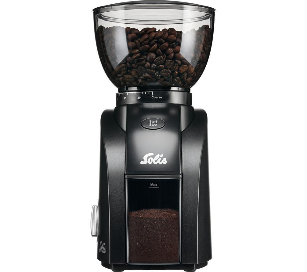 Buy SOLIS Scala Zero Static 96082 Electric Coffee Grinder Black Currys