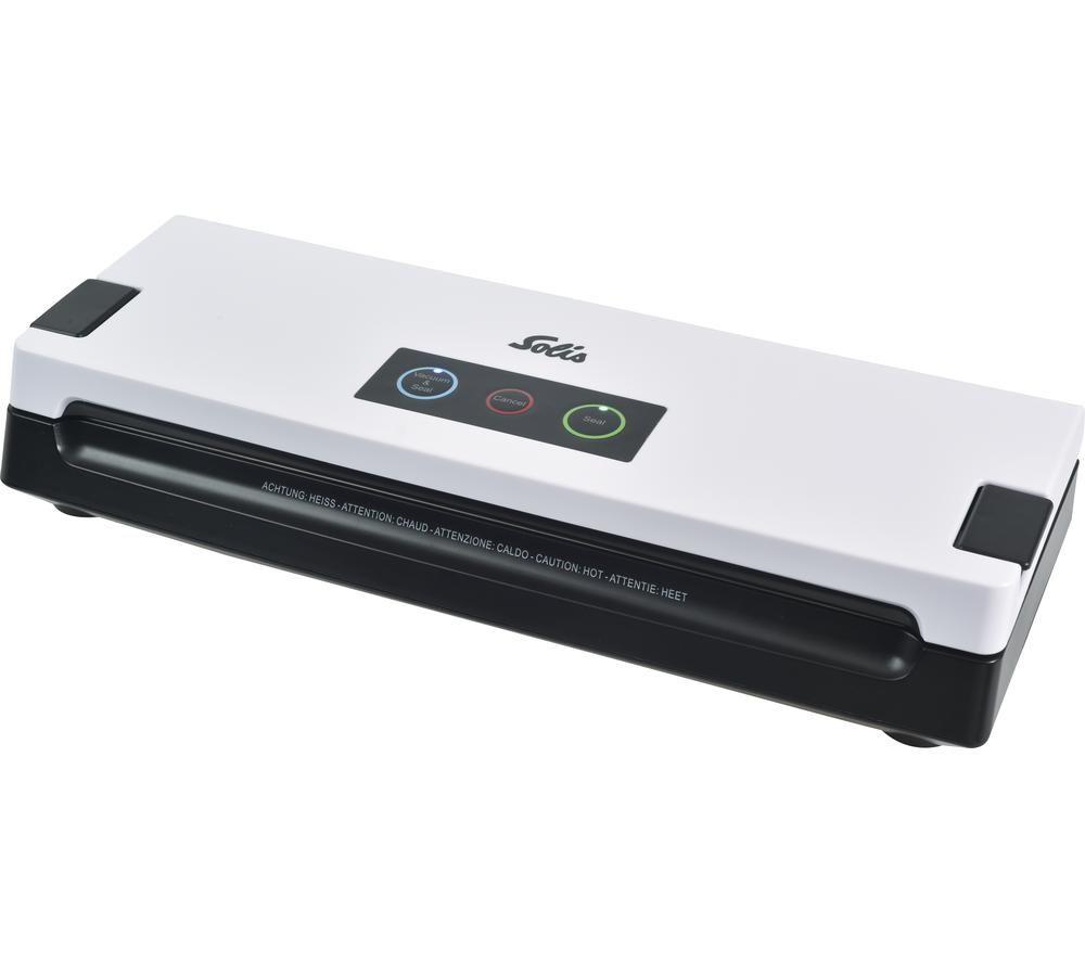 SOLIS Vac Quick 576 Vacuum Sealer - White, Black,White