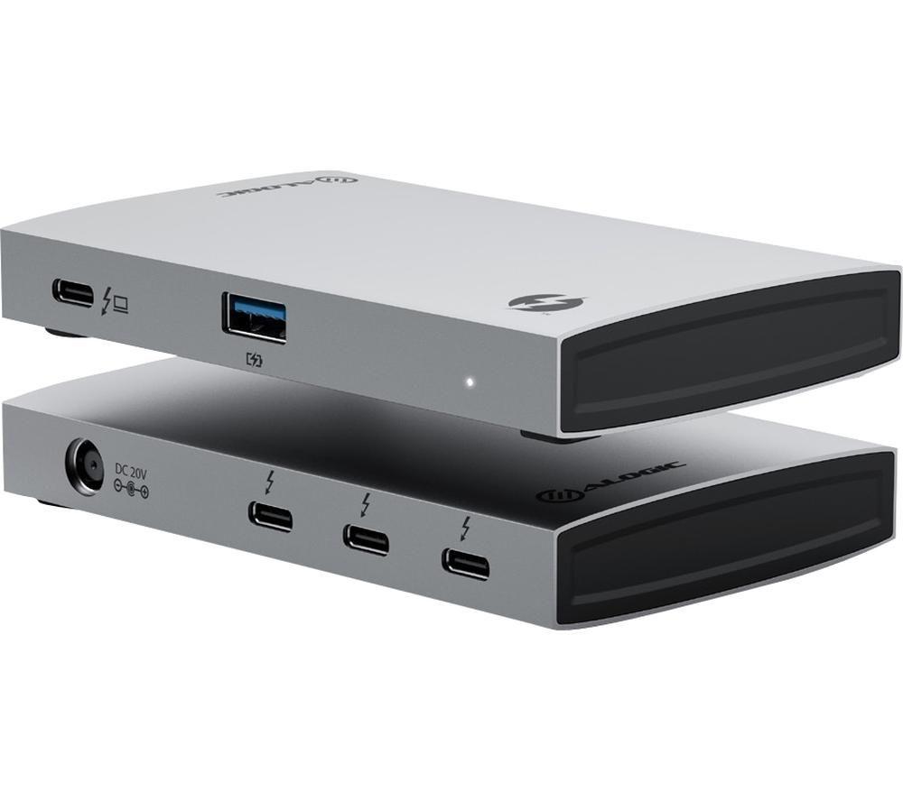ALOGIC Thunderbolt 4 BLAZE USB-C Hub, 3x USB-C, 1x USB-A, 60W PD, 4K @60Hz, 40Gbps data transfer, Premium Aluminium Design, Compatible with Mac & Windows.