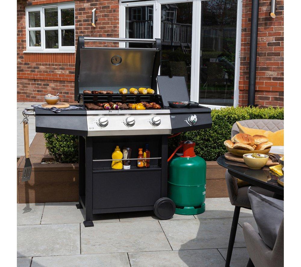 ZANUSSI ZGBBQ3B01-C 3 Burner Grill Gas BBQ - Black image number 11 of 15