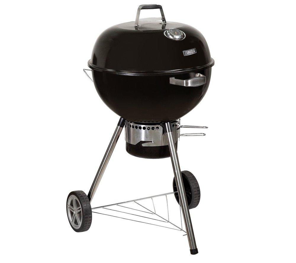 ZANUSSI Premium ZCKTBBQ22-C Kettle Charcoal BBQ - Black image number 2 of 16