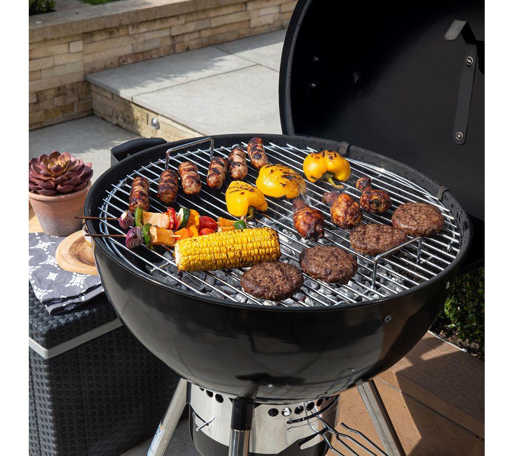 ZANUSSI Premium ZCKTBBQ22-C Kettle Charcoal BBQ - Black image number 7 of 16