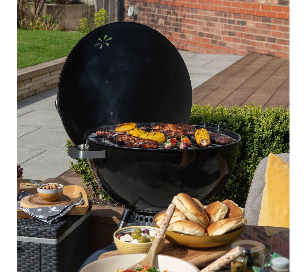 ZANUSSI Premium ZCKTBBQ22-C Kettle Charcoal BBQ - Black image number 11 of 16