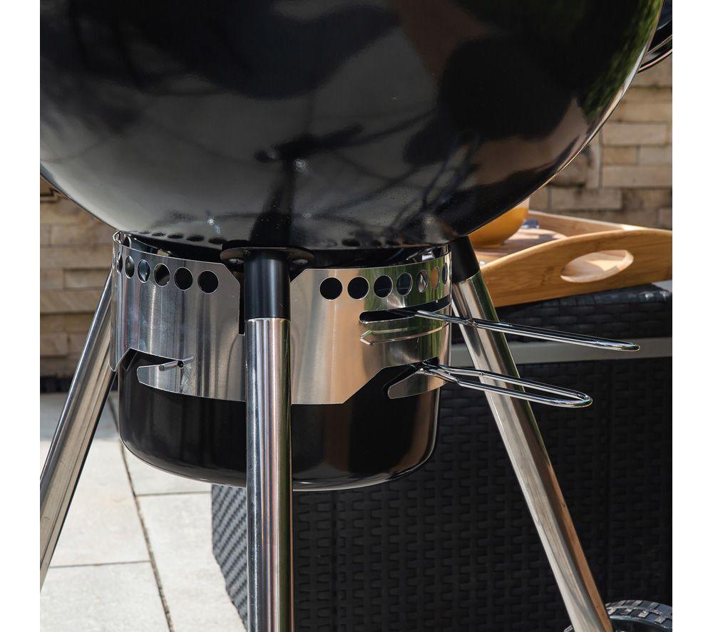 ZANUSSI Premium ZCKTBBQ22-C Kettle Charcoal BBQ - Black image number 15 of 16