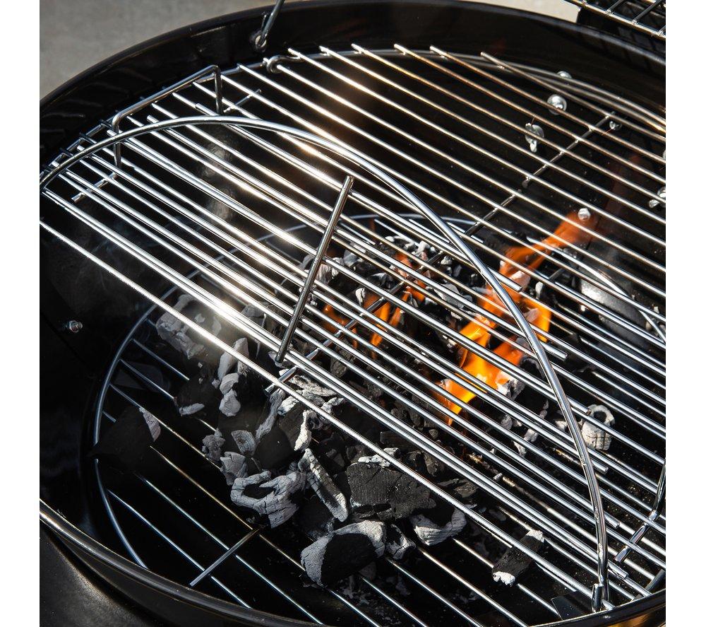 ZANUSSI ZCBBQ22TK-C Trolley Kettle Charcoal BBQ - Black & Grey image number 16 of 17