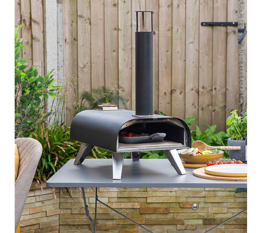 Buy ZANUSSI ZPO1BPC Wood Pellet Pizza Oven - Black | Currys