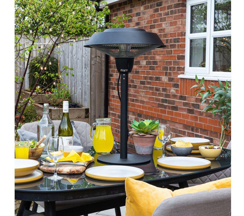 Buy ZANUSSI Table Top ZTPTH1 Patio Heater - Black | Currys