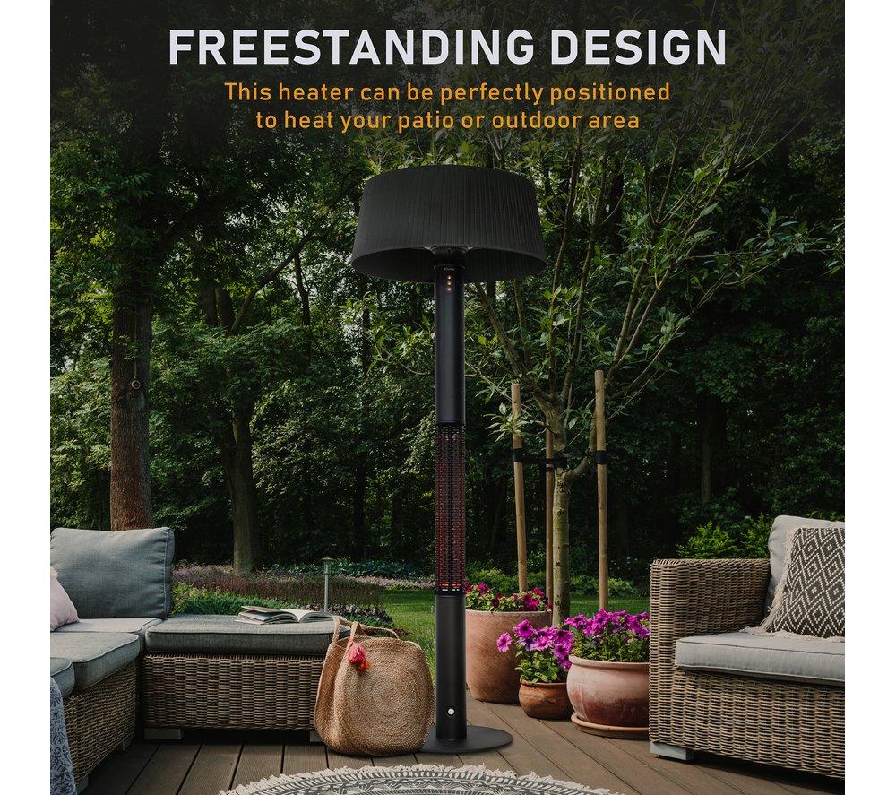 Vivzone Electric Patio Heater Outdoor Heating 1500W
