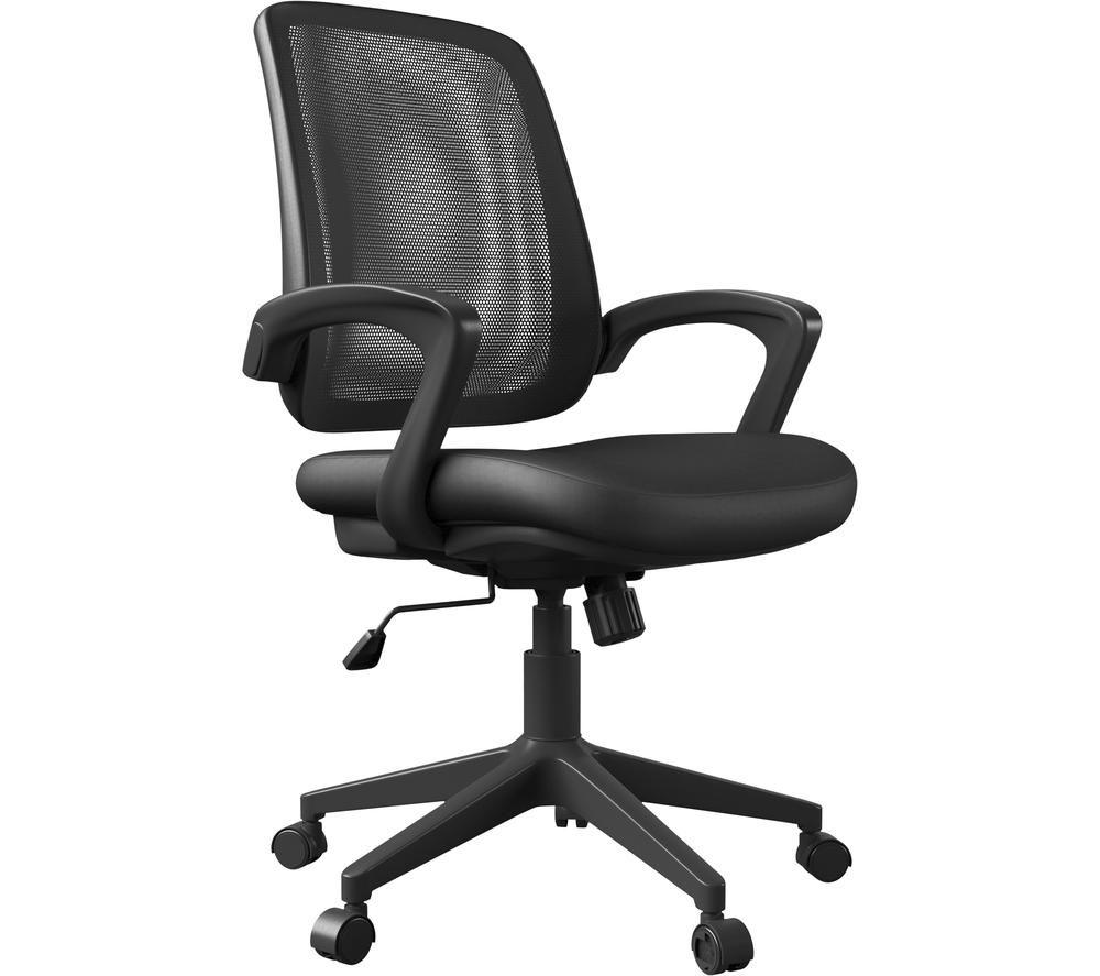Image of ALPHASON Roseville Faux Leather Tilting Executive Chair - Black