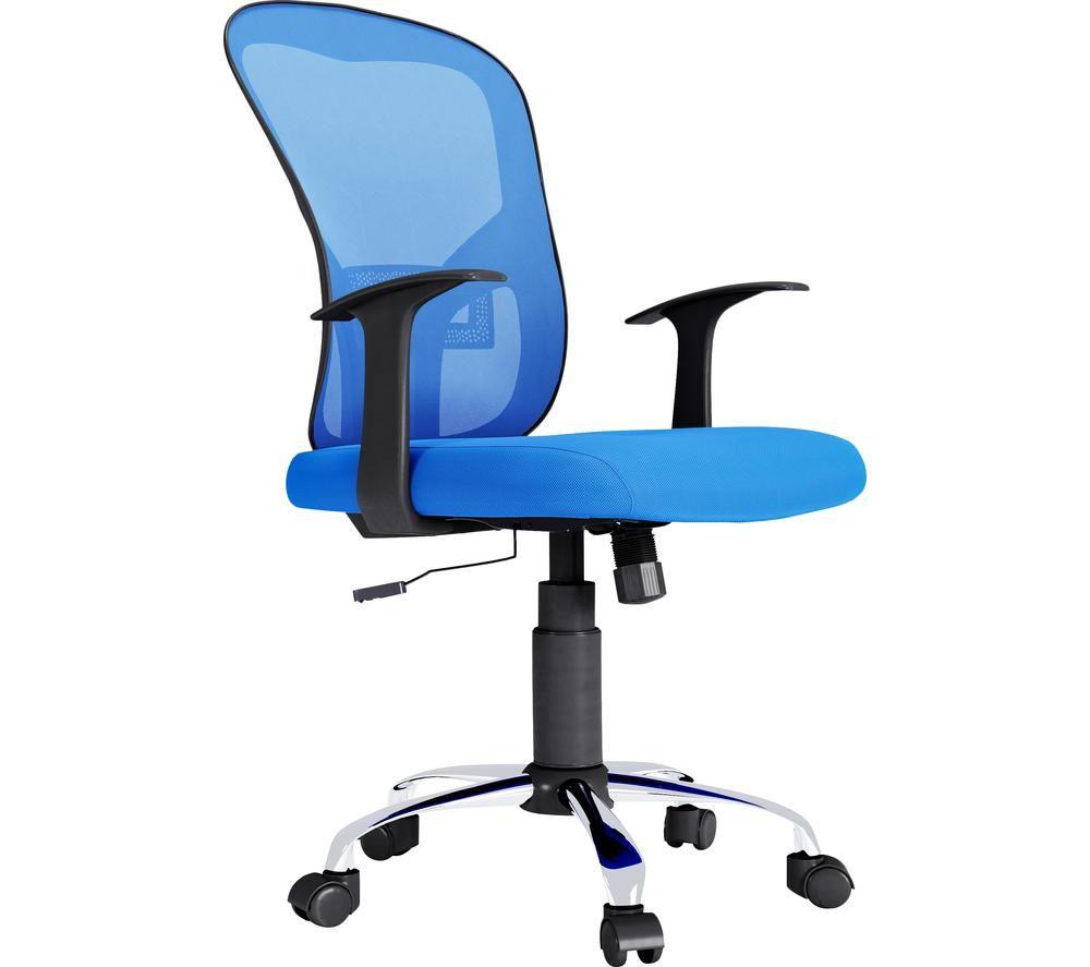 ALPHASON Tampa Mesh Tilting Operator Chair - Blue