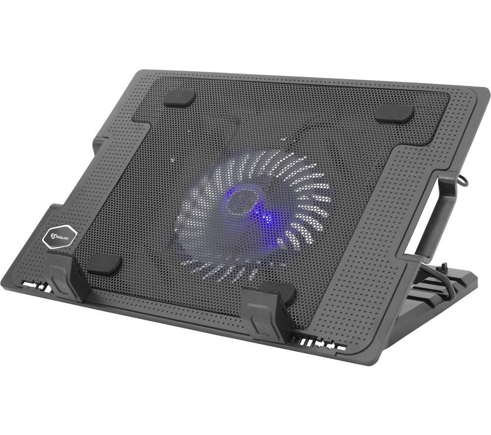 Image of SBOX CP-12 17.3" Laptop Cooling Stand - Black
