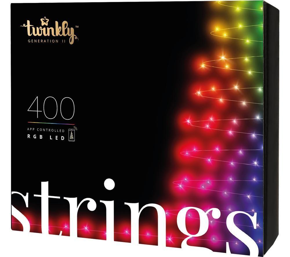 TWINKLY Strings Generation II Smart LED Light String - 400 LEDs