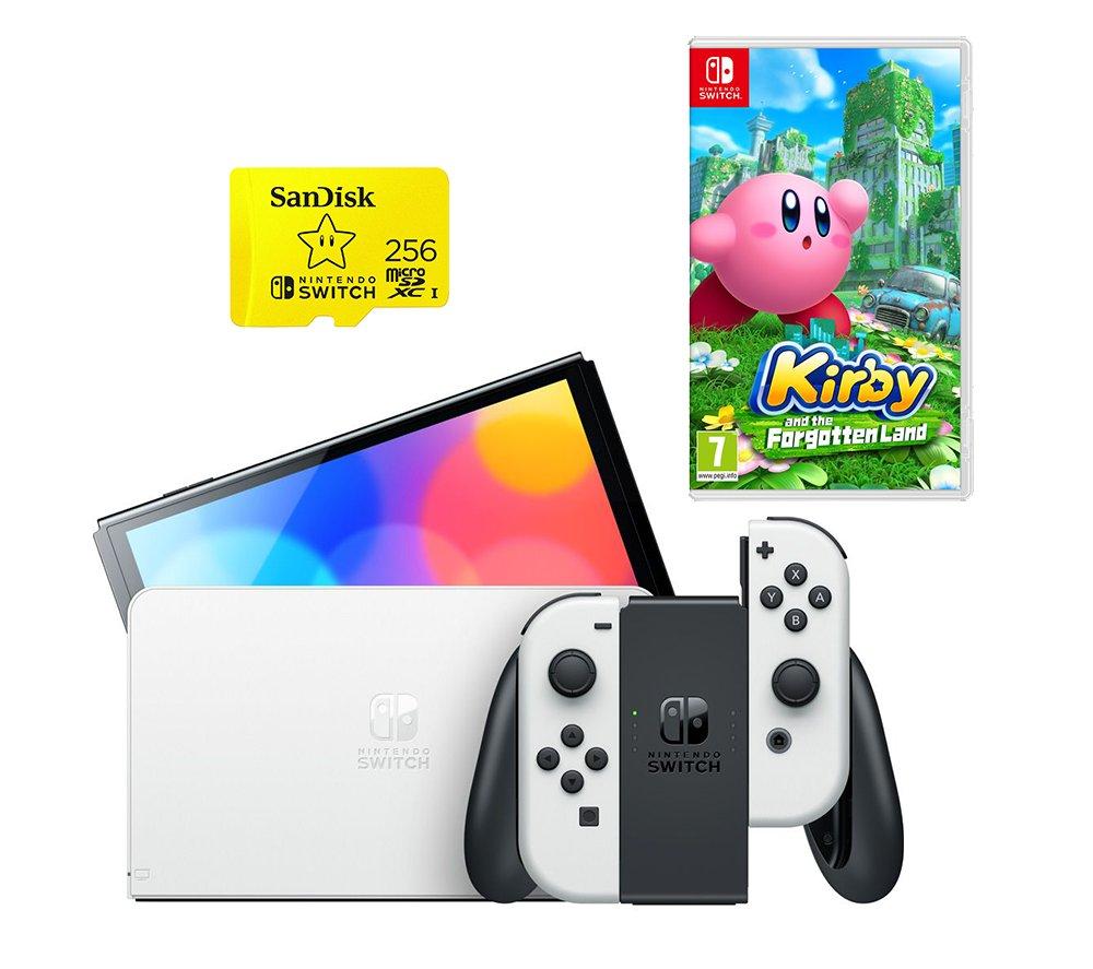 Buy NINTENDO Switch OLED, Kirby and the Land & 256 GB Memory