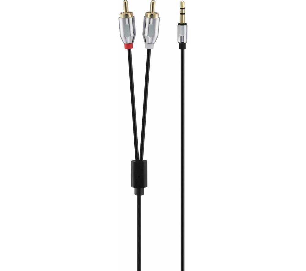 SANDSTROM S35RCA23 RCA to 3.5 mm Audio Cable - 1.8 m