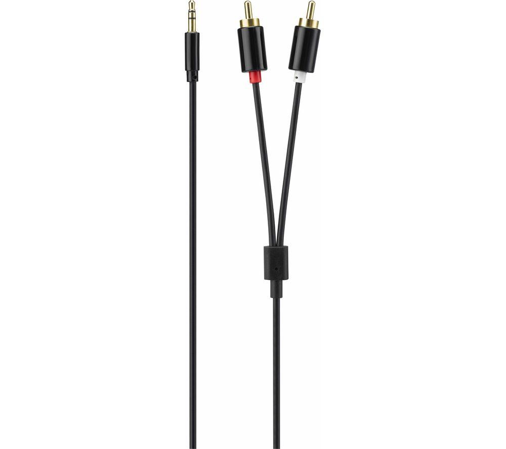 LOGIK L35RCA123 3.5 mm to RCA Cable - 1.8 m