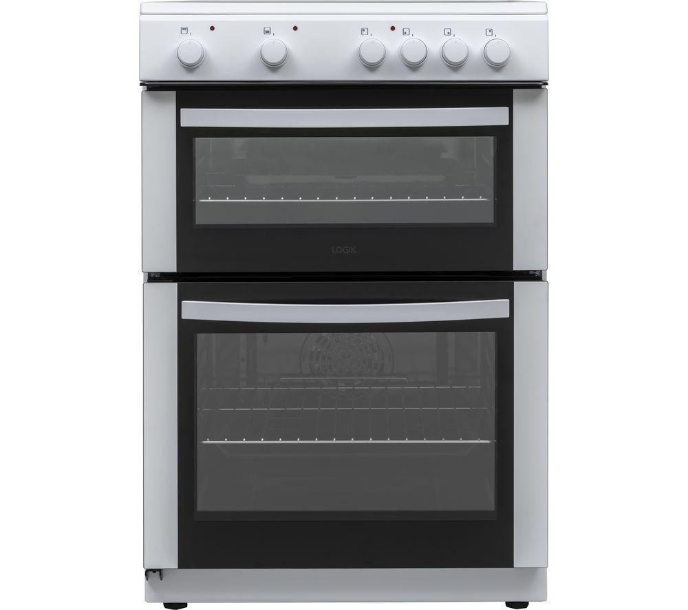 LOGIK LFTC60W22 60 cm Electric Ceramic Cooker - White, White