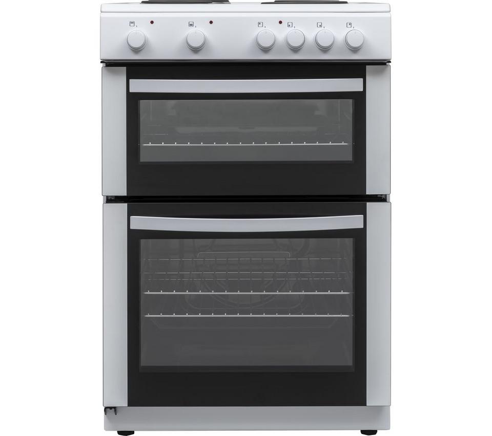 ESSENTIALS CFTE60W22 60 cm Electric Solid Plate Cooker - White