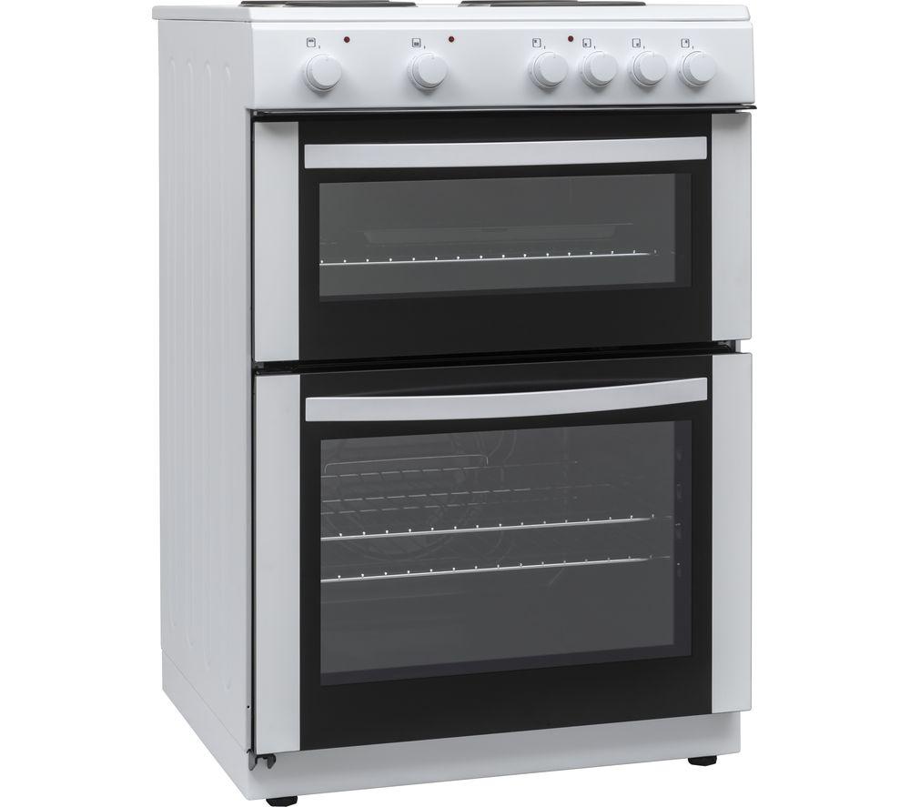 ESSENTIALS CFTE60W22 60 cm Electric Solid Plate Cooker - White image number 3 of 7