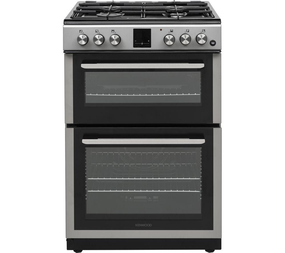 KENWOOD KDG606S22 60 cm Gas Cooker - Silver