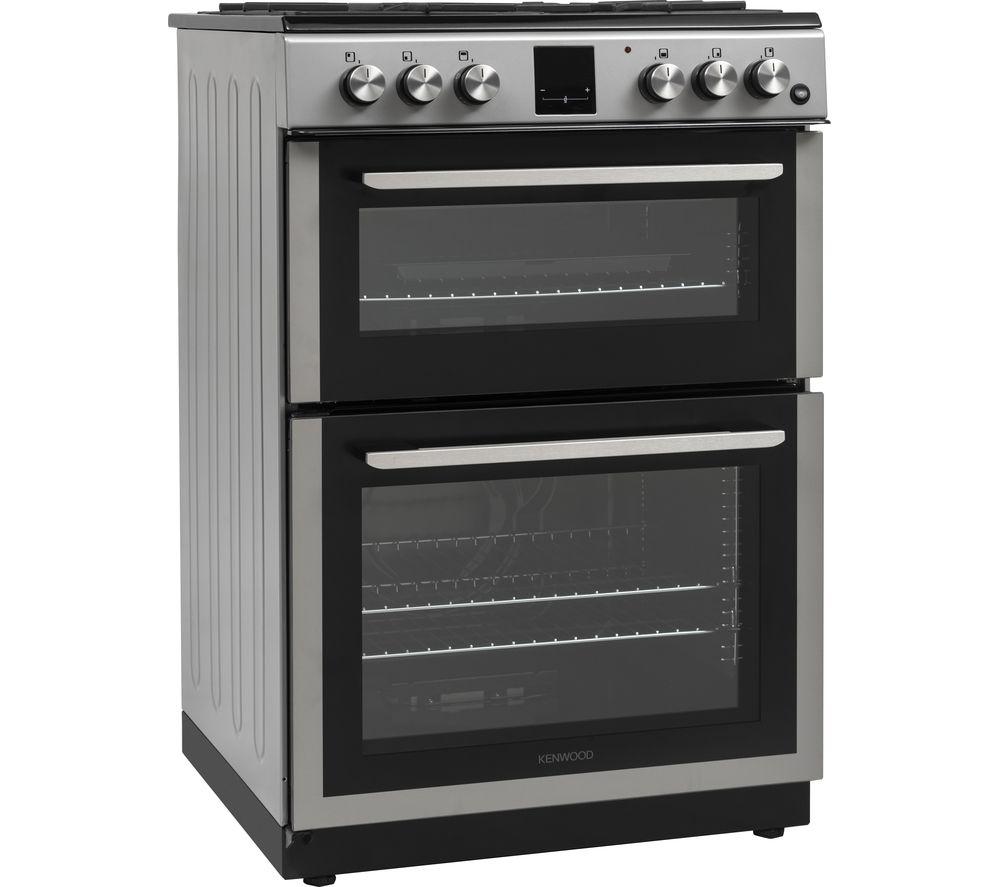 KENWOOD KDG606S22 60 cm Gas Cooker - Silver image number 3 of 9