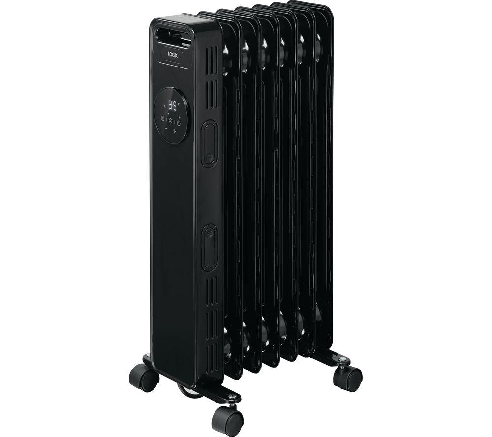 LOGIK L15DOR22 Portable Oil-Filled Radiator - Black
