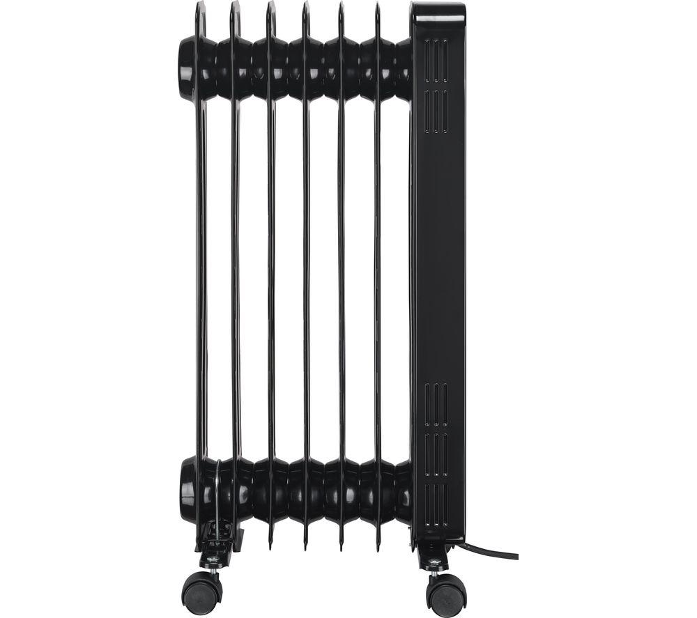 LOGIK L15DOR22 Portable Oil-Filled Radiator - Black image number 4 of 5