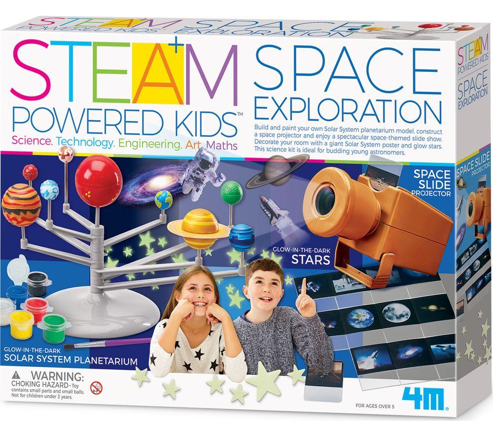 STEAM POWERED KIDS Space Exploration Science Kit, Patterned