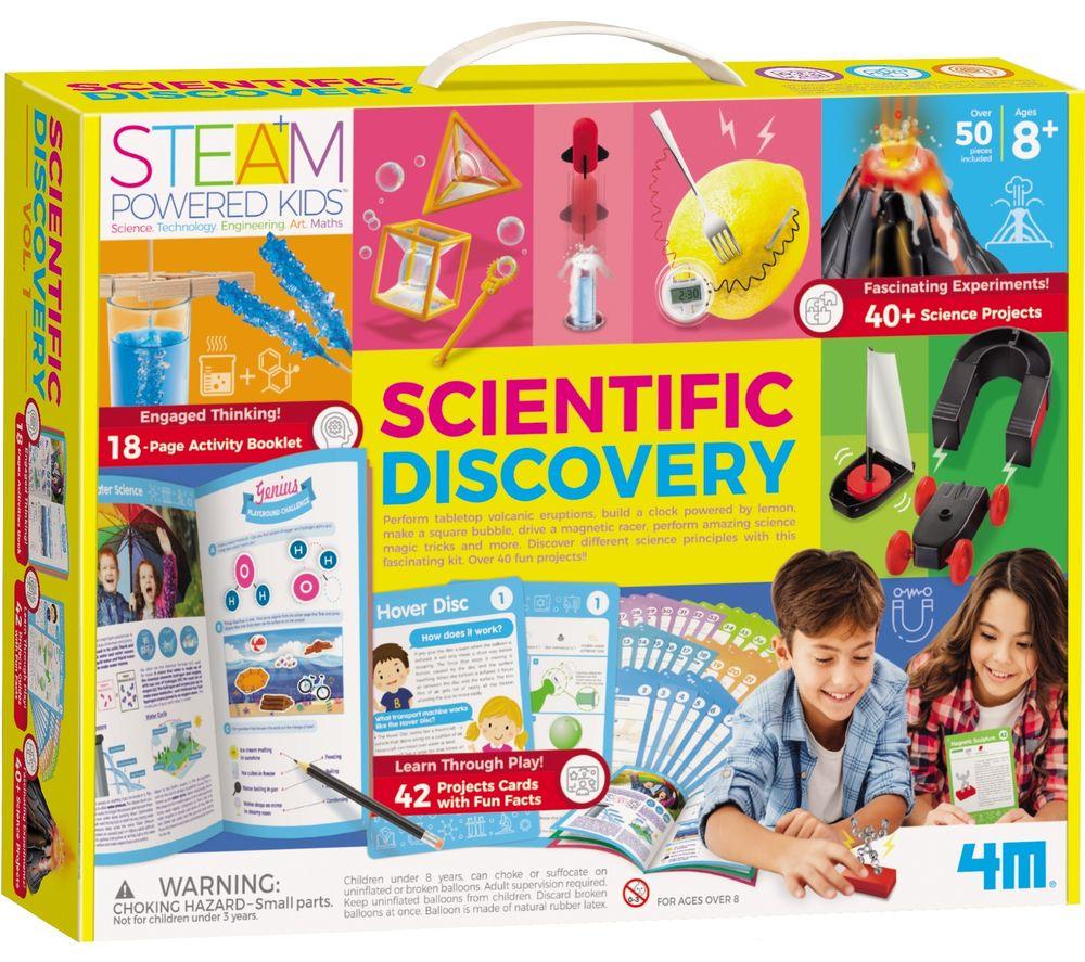 STEAM POWERED KIDS Scientific Discovery Kit, Patterned