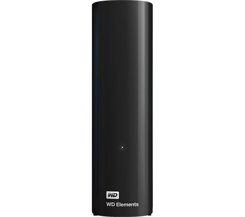 WD Elements External Hard Drive - 14 TB, Black