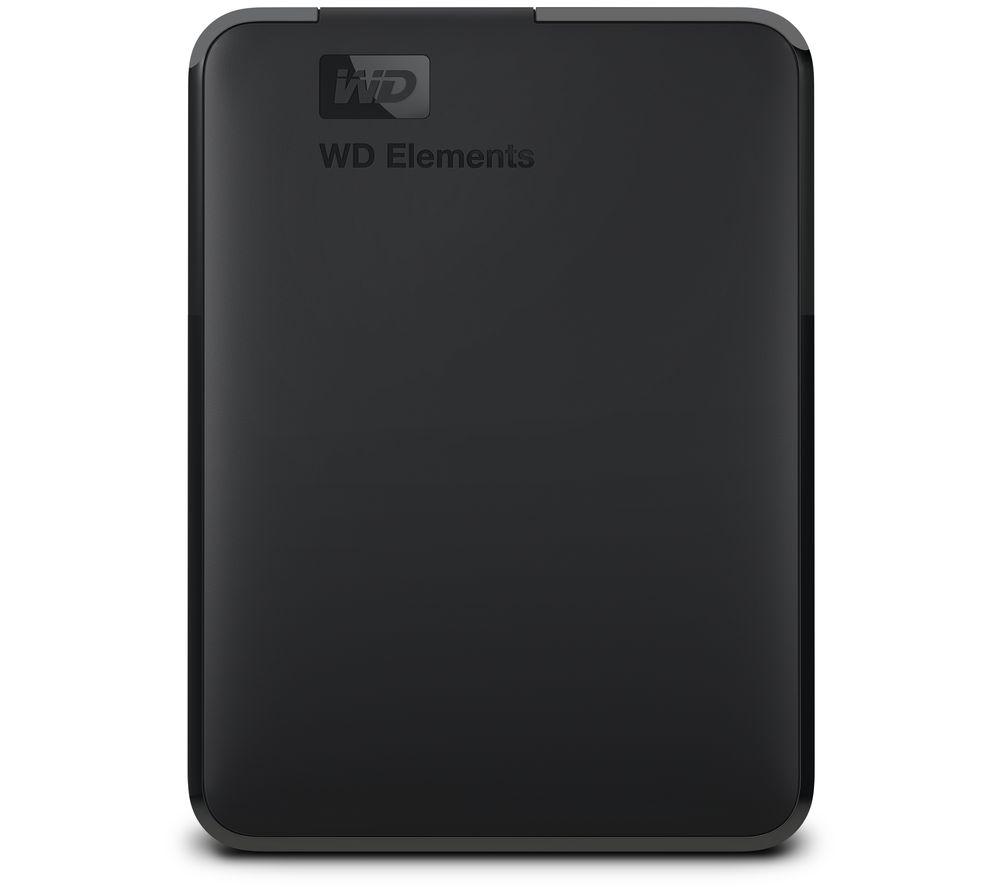 WD Elements SE Portable Hard Drive - 2 TB, Black