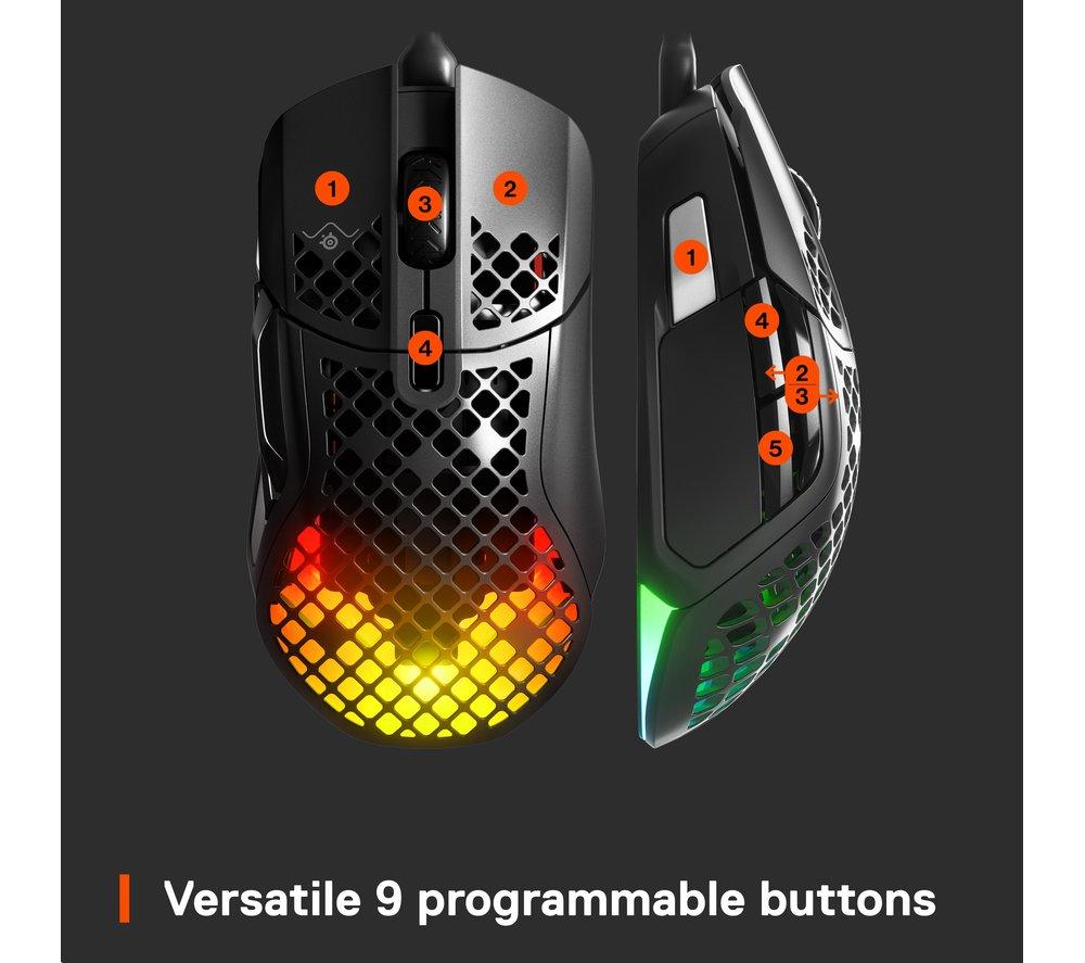 Buy STEELSERIES Aerox 5 RGB Optical Gaming Mouse | Currys