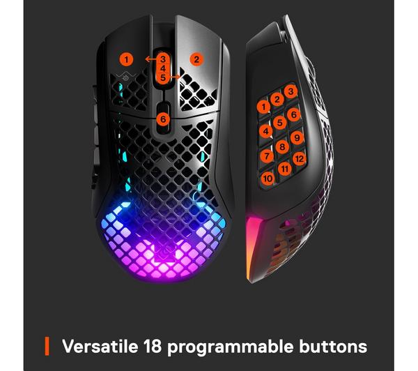 Buy STEELSERIES Aerox 9 RGB Wireless Optical Gaming Mouse | Currys