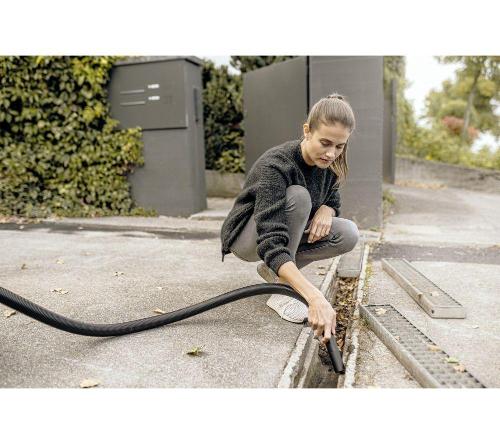 KARCHER WD 2 Plus Cylinder Wet & Dry Vacuum Cleaner - Yellow & Black image number 18 of 21