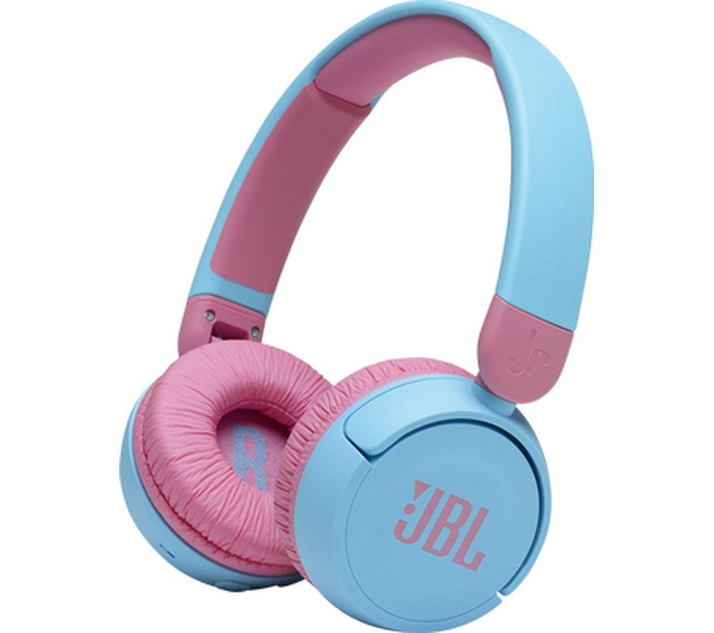 Jbl Jr310BT Wireless Bluetooth Kids Headphones - Blue & Pink, Pink,Blue