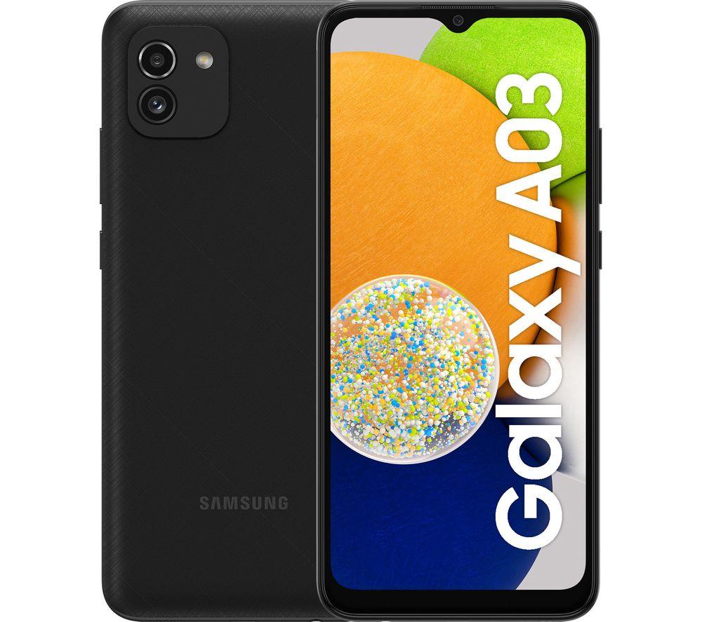 SAMSUNG Galaxy A03 - 64 GB, Black, Black