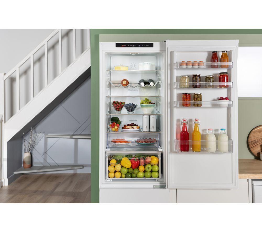 BOSCH Series 4 KGN392WDFG 70/30 Fridge Freezer - White image number 11 of 24