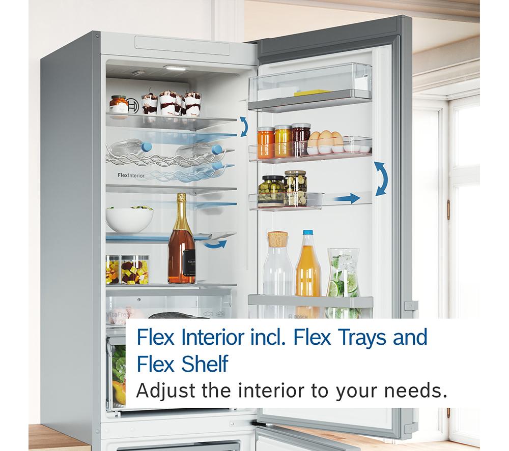 BOSCH Series 6 KGN39AWCTG 70/30 Fridge Freezer - White image number 8 of 12