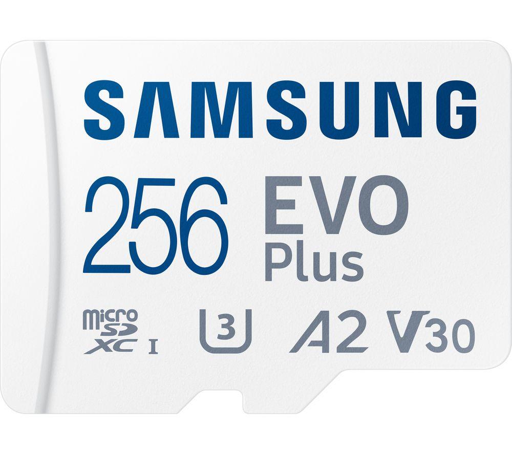 SAMSUNG EVO Plus Class 10 microSDXC Memory Card - 256 GB