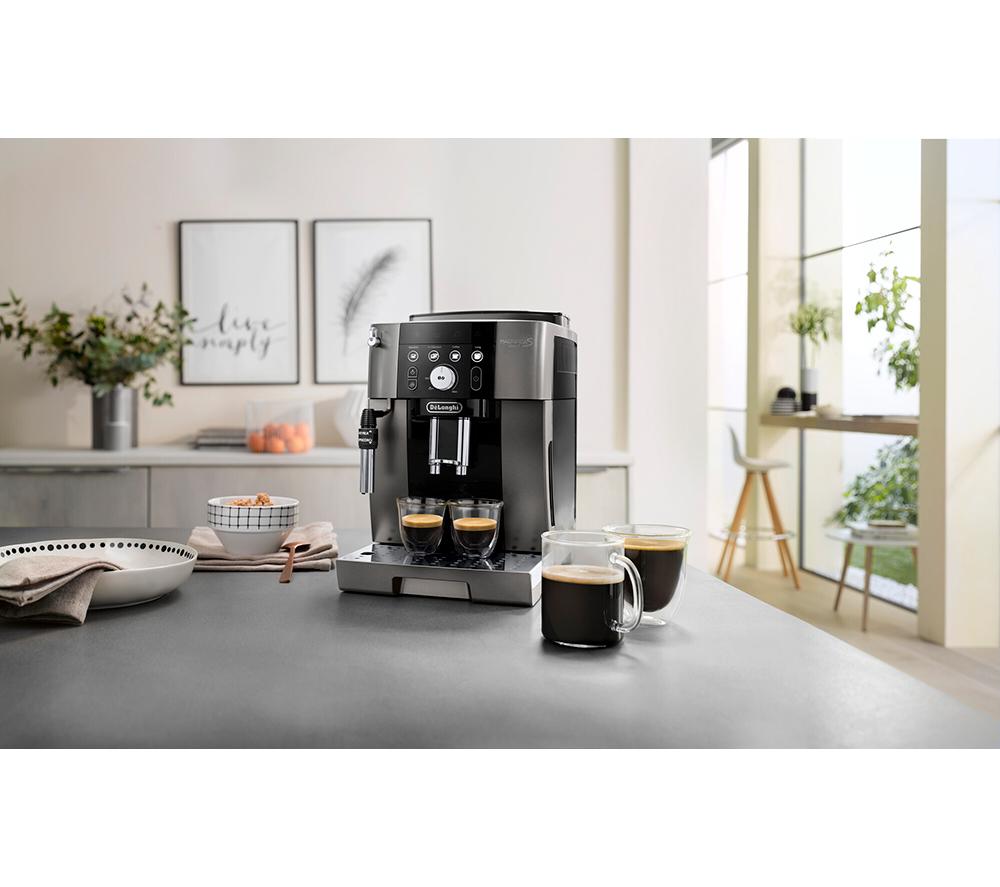 DELONGHI Magnifica S ECAM250.33.TB Bean to Cup Coffee Machine - Titanium Black image number 7 of 7